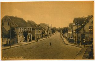 Arys, Kreis Johannisburg Lycker Straße Arys, Lycker Straße, I 