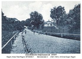 Ragnit, Kreis Tilsit-Ragnit Memelstraße  