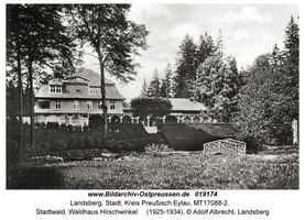 Landsberg, Stadt, Kreis Preußisch Eylau 