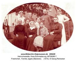 Heinrichswalde Kr. Elchniederung, Kreis Elchniederung Friedrichstraße