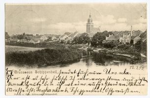 Schippenbeil, Kreis Bartenstein Schippenbeil, Ortsansicht I 