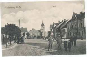 Willenberg Kr. Ortelsburg, Stadt, Kreis Ortelsburg Willenberg Kr. Ortelsburg, Markt I 