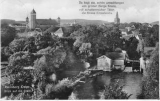 Heilsberg Kr. Heilsberg, Stadt, Kreis Heilsberg Heilsberg Kr. Heilsberg, Gesamtansicht XIII 