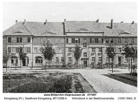 Königsberg (Pr.), Stadtkreis Königsberg Beethovenstraße