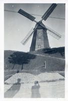  Kreis Rößel, Windmühle zwischen Bischofstein und Rößel 