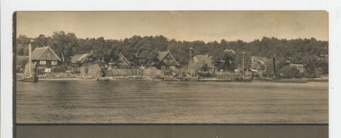 Nidden, Kreis Memel Nidden, Ortsansicht 