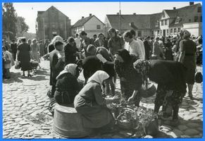Memel, Stadt, Stadtkreis Memel Neuer Markt Memel, Neuer Markt, Marktleben IV 