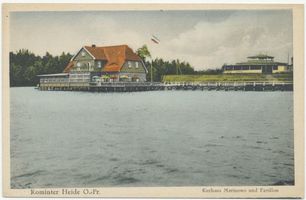  Rominter Heide, Marinowo-See und Kurhaus mit Tanzpavillon II 