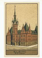 Elbing, Stadt, Stadtkreis Elbing Elbing, Rathaus VI Эльбинг, ратуша, VI