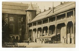 Königsberg (Pr.), Stadtkreis Königsberg Königsberg (Pr.), Schloßhof, Eingang zum Blutgericht Кёнигсберг (Пр.), двор Замка, вход в Кровавый суд