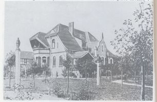 Königsberg (Pr.), Stadtkreis Königsberg Regentenstraße 17 Königsberg, Regentenstraße,  Villa Mehl , Südseite Königsberg, Stadtteil Amalienau