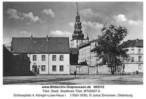 Tilsit, Stadt, Stadtkreis Tilsit Schloßplatz 4