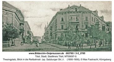 Tilsit, Stadt, Stadtkreis Tilsit Thesingplatz