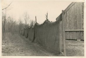 Haarschen, Kreis Angerburg Haarschen, Plötzennetze, Trockengestelle 