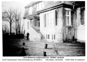 Groß Friedrichsdorf, Kreis Elchniederung 