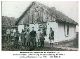 Heinrichswalde Kr. Elchniederung, Kreis Elchniederung Grünbaumer Allee  
