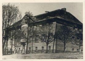 Gilgenburg, Kreis Osterode Gilgenburg, Volksschule Гильгенбург, народная школа