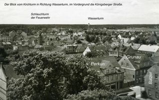 Johannisburg, Kreis Johannisburg Kirchenplatz (fr. Kirchplatz)