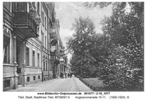 Tilsit, Stadt, Stadtkreis Tilsit Angerpromenade 10-11