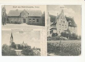 Dietrichswalde Kr. Allenstein, Kreis Allenstein 