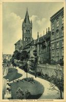 Königsberg (Pr.), Stadtkreis Königsberg Königsberg (Pr.), Schloßpromenade mit Schloßterrasse I Königsberg, Schloß