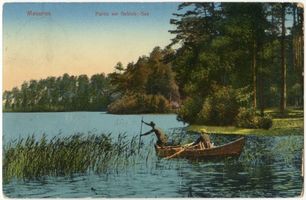  Masuren, Partie am Beldahnsee Мазуры, вид у озера Бельдан