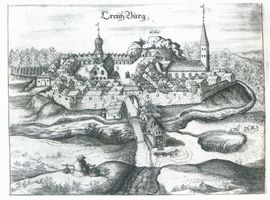 Kreuzburg (Ostpr.), Kreis Preußisch Eylau Creuzburg (Ostpr.), Alte Ortsansicht 