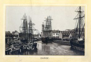 Memel, Stadt, Stadtkreis Memel Memel, Dange, Segelschiffe Мемель, Данге, парусные суда
