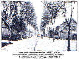 Heinrichswalde Kr. Elchniederung, Kreis Elchniederung Grünbaumer Allee