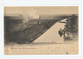 Schwendlund, Kreis Samland Schwendlund, Blick von Schwendlund nach der Leeck 