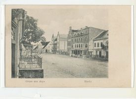 Arys, Kreis Johannisburg Arys, Am Markt IV 