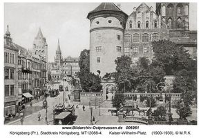 Königsberg (Pr.), Stadtkreis Königsberg Kaiser-Wilhelm-Platz