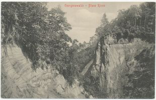 Georgenswalde, Kreis Samland Georgenswalde, Blaue Rinne Samländische Steilküste