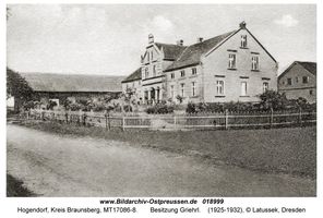 Hogendorf, Kreis Braunsberg 