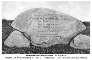 Prassen Kr. Rastenburg, Gut, Kreis Rastenburg 