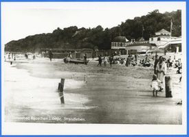 Rauschen Kr. Samland, Kreis Samland Rauschen Kr. Samland, Strandleben VI Rauschen, Strand
