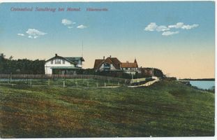 Sandkrug Stadtkr. Memel, Stadtkreis Memel Sandkrug Stadtkr. Memel, Villenpartie 