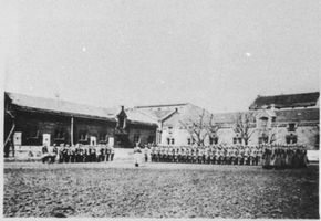 Tilsit, Stadt, Stadtkreis Tilsit Tilsit, Vereidigung von Rekruten April 1932 Tilsit als Garnisonsstadt