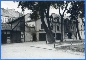 Bartenstein, Kreis Bartenstein Bartenstein, Straßenansicht 