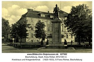 Bischofsburg, Stadt, Kreis Rößel 