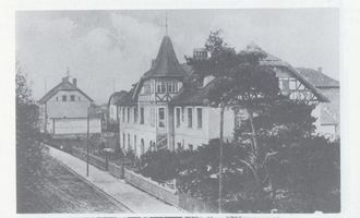 Metgethen, Ort und Bahnstation, Stadtkreis Königsberg Metgethen, Villenkolonie Метгетен, колония вилл