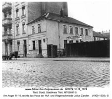Tilsit, Stadt, Stadtkreis Tilsit Am Anger (sp. Adolf-Hitler-Straße) 10-11