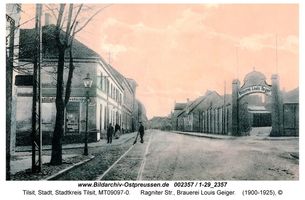 Tilsit, Stadt, Stadtkreis Tilsit Ragniter Straße