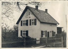 Rossitten Kr. Samland, Kreis Samland Rossitten Kr. Samland, Wohnhaus von  Prof. Thiemann 