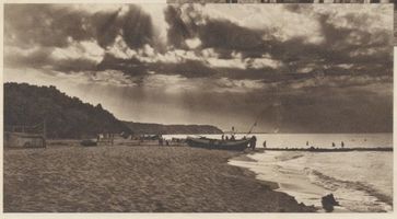 Rauschen Kr. Samland, Kreis Samland Rauschen Kr. Samland, Abend am Strande II 