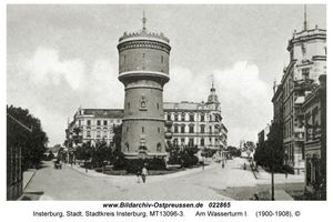 Insterburg, Stadt, Stadtkreis Insterburg Göringstraße (fr. Kasernenstraße)