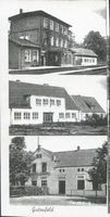 Gutenfeld, Kreis Samland Gutenfeld, Bahnhof, Schule, Gasthaus Гутенфельд, вокзал, школа, трактир