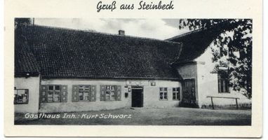 Steinbeck Kr. Samland, Kreis Samland Steinbeck Kr. Samland, Gasthaus Kurt Schwarz 