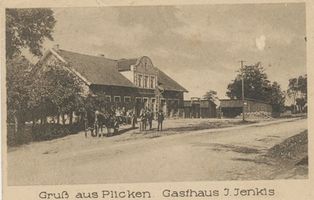 Plicken Kr. Memel, Kreis Memel Plicken Kr. Memel, Gasthaus 