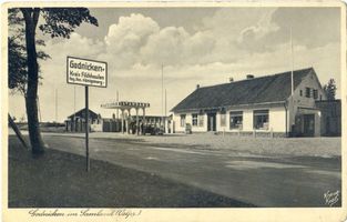 Godnicken, Kreis Samland Godnicken, Gaststätte  Zum grünen Jäger  